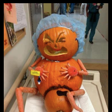 childbirth pumpkin
