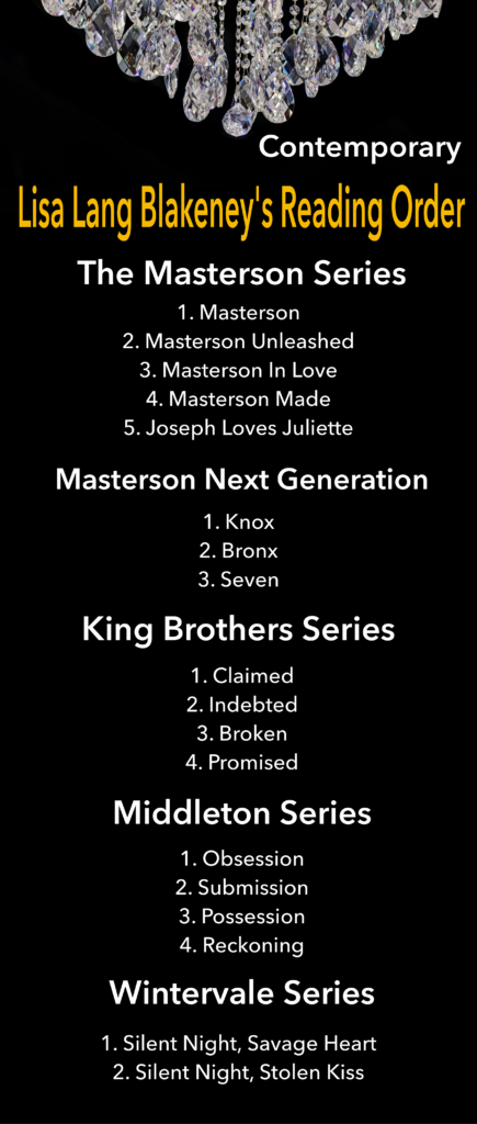 Lisa Lang Blakeney Contemporary Reading Order